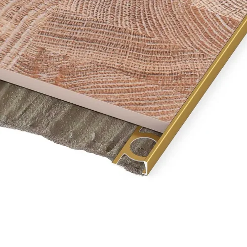 UNIQUEPROFILE J2354 10mmx2.7m ALU Tile Trim