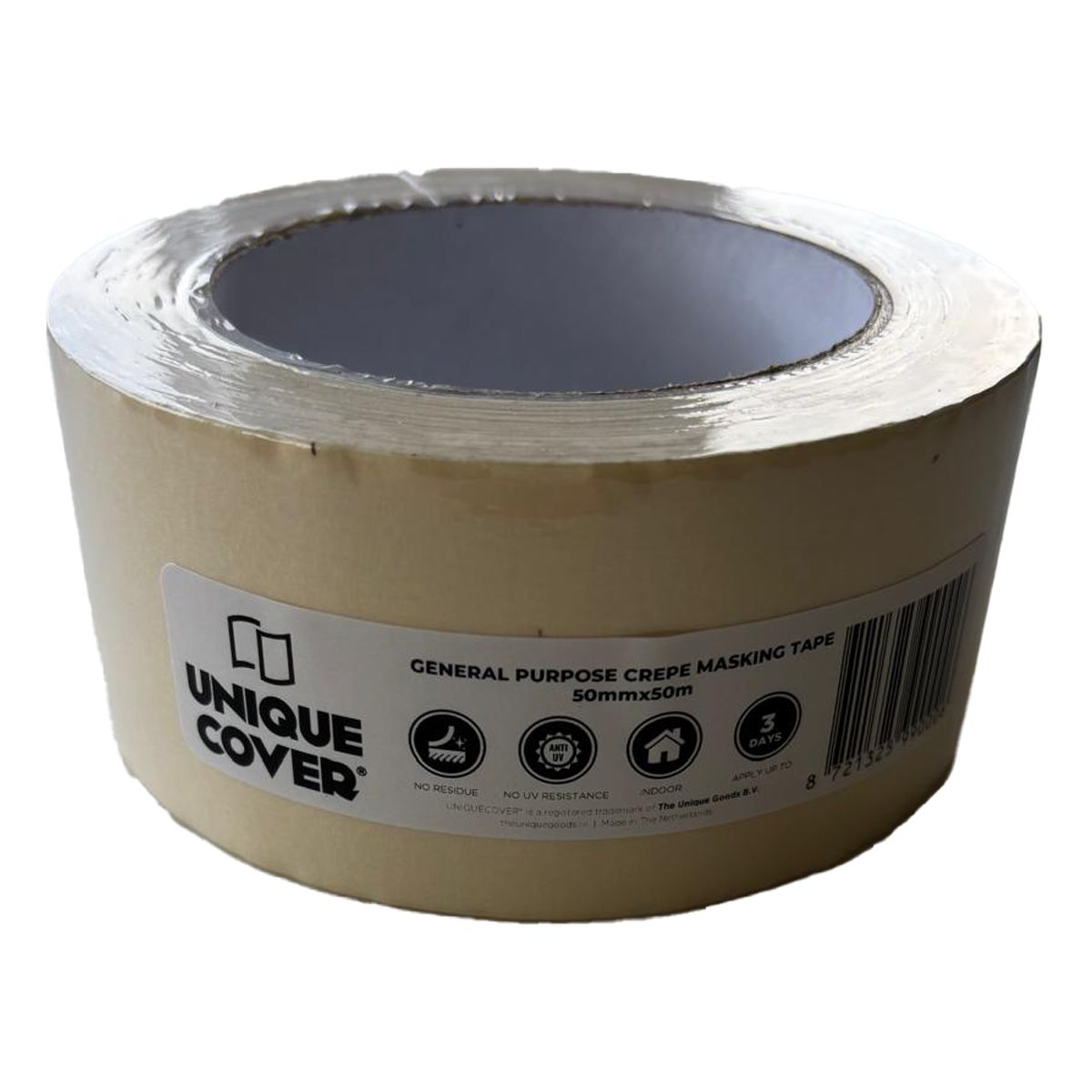 UNIQUECOVER MSX80 General Purpose Crepe Masking Tape