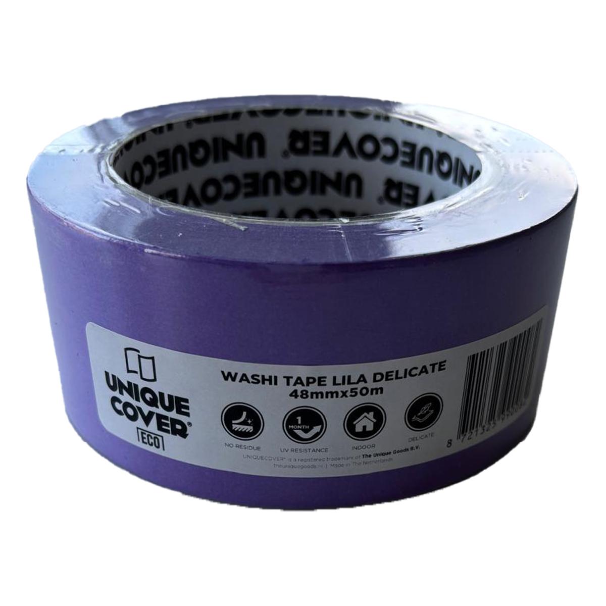 UNIQUECOVER ECO Washi Goldmask PV19 Lila Low Tack